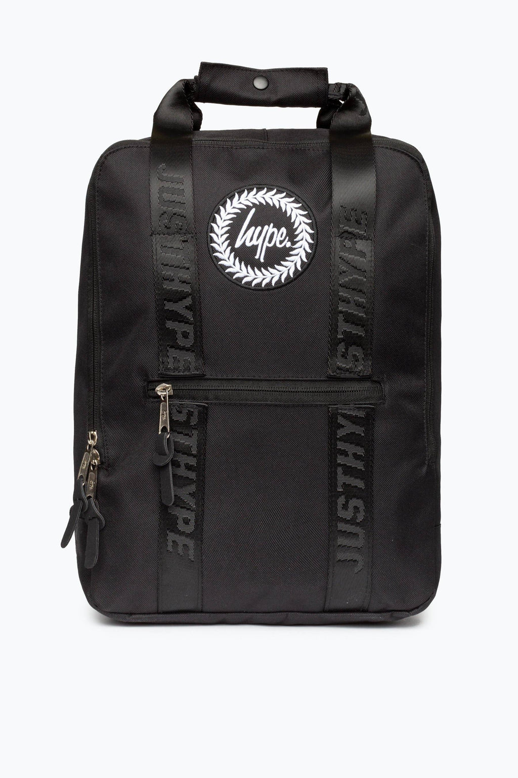 Black Boxy Backpack